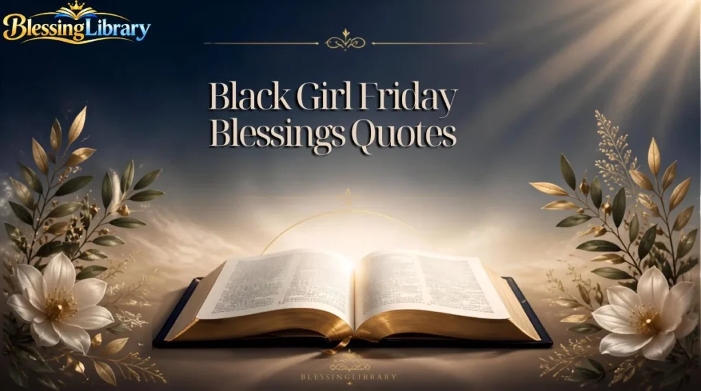 Black Girl Friday Blessings Quotes