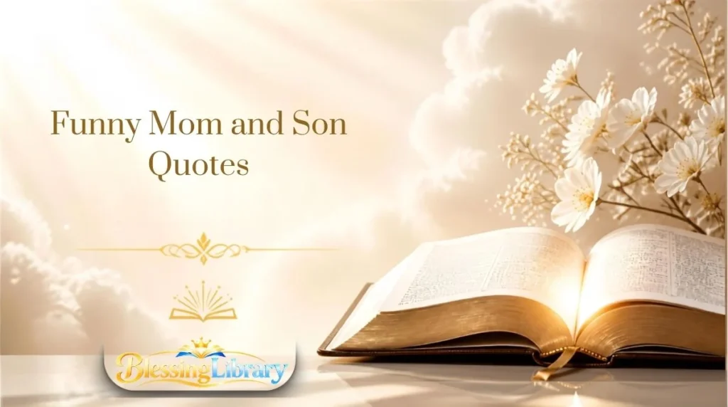 Funny Mom and Son Quotes