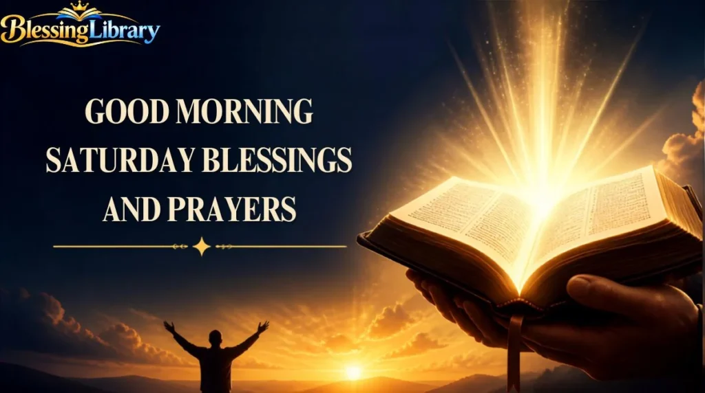Good Morning Saturday Blessings and Prayers