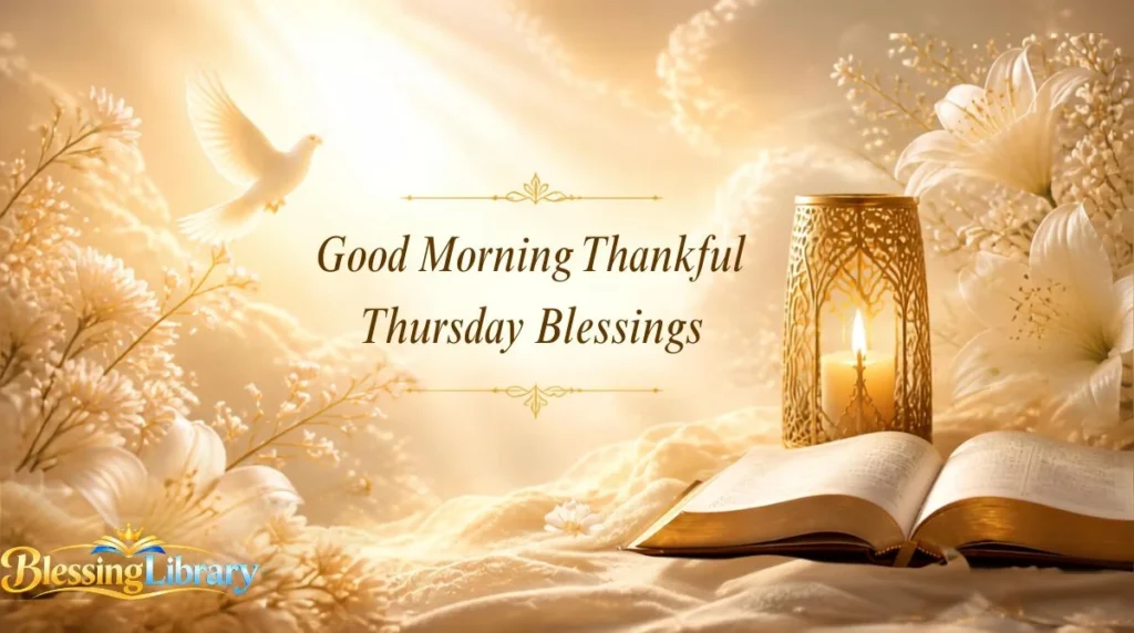 Good Morning Thankful Thursday Blessings