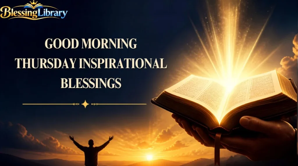 Good Morning Thursday Inspirational Blessings