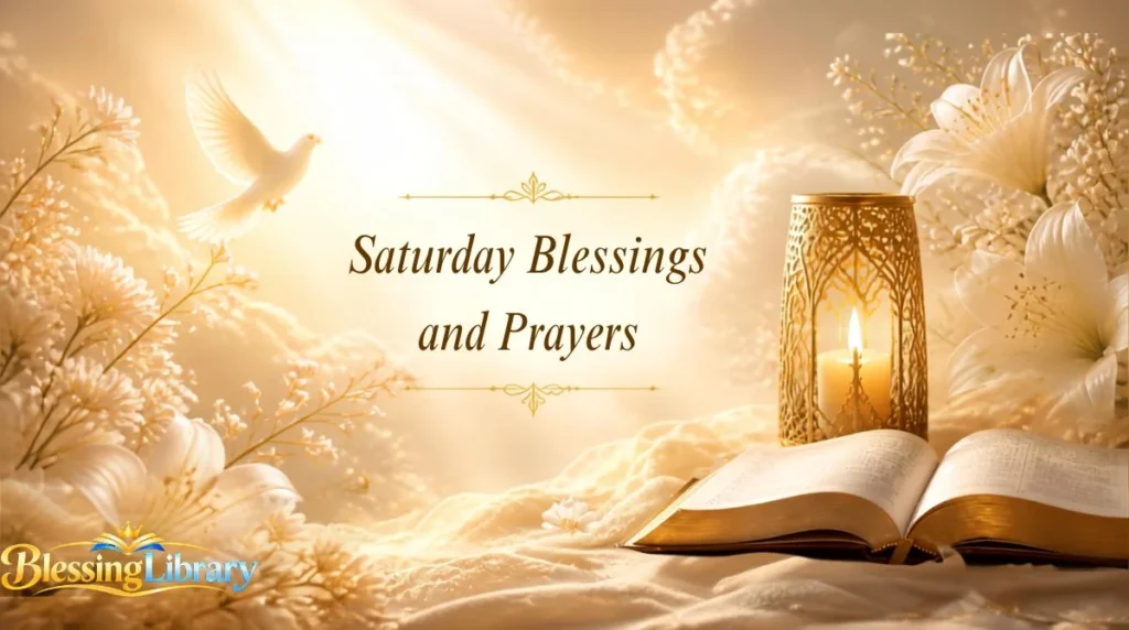Saturday Blessings and Prayers