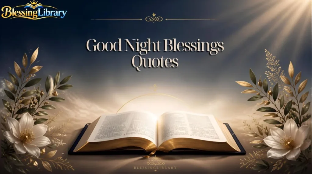 Good Night Blessings Quotes