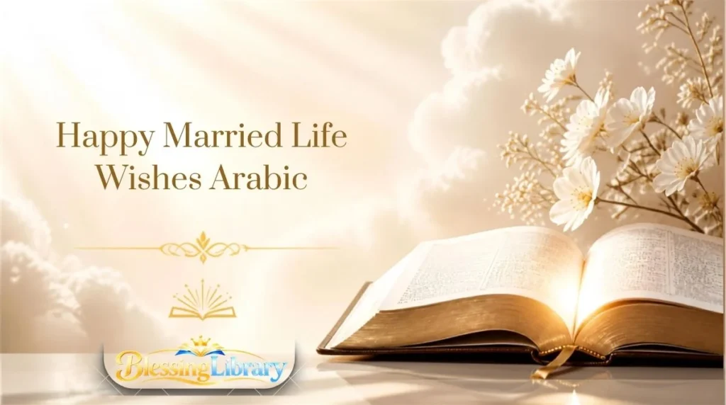 Happy Married Life Wishes Arabic
