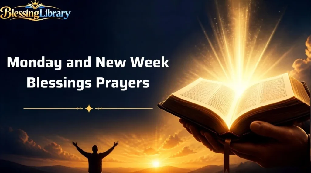 Monday and New Week Blessings Prayers