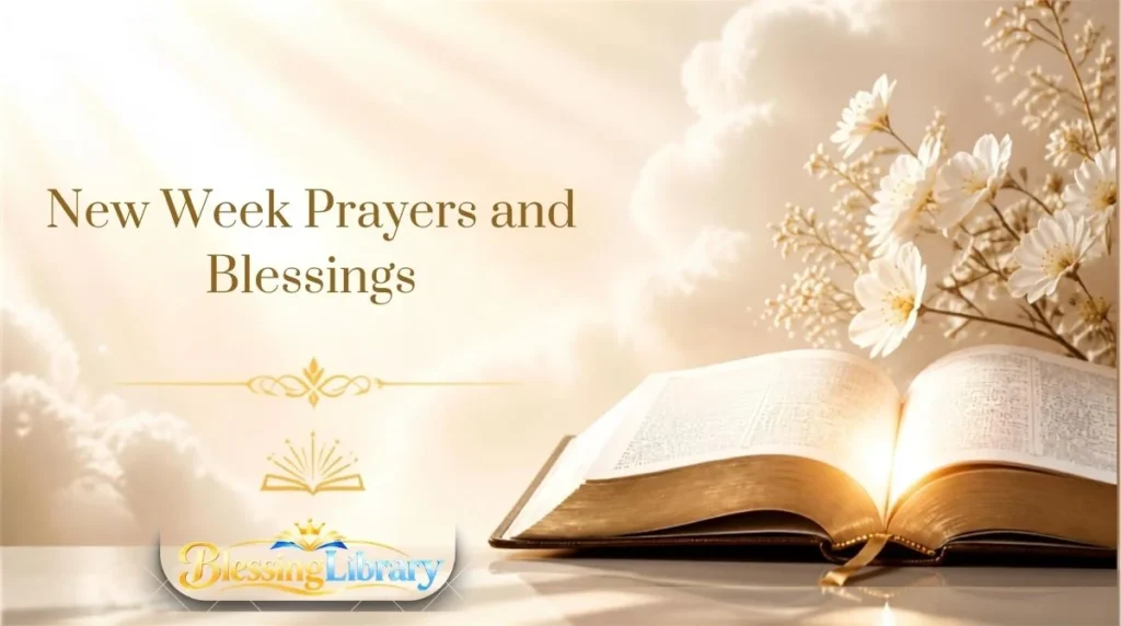 New Week Prayers and Blessings