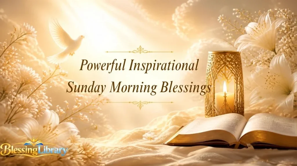 Powerful Inspirational Sunday Morning Blessings