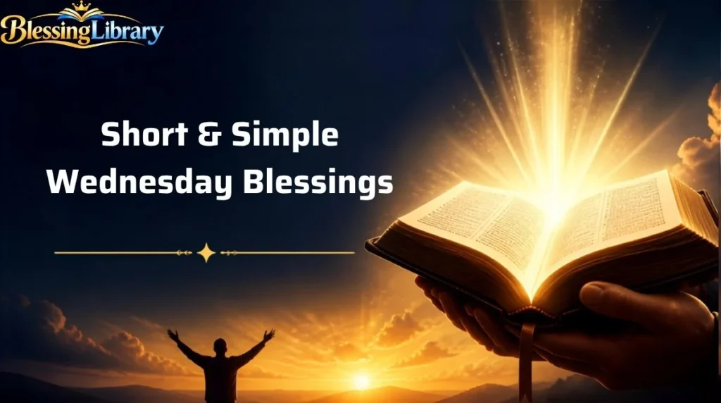 Short & Simple Wednesday Blessings