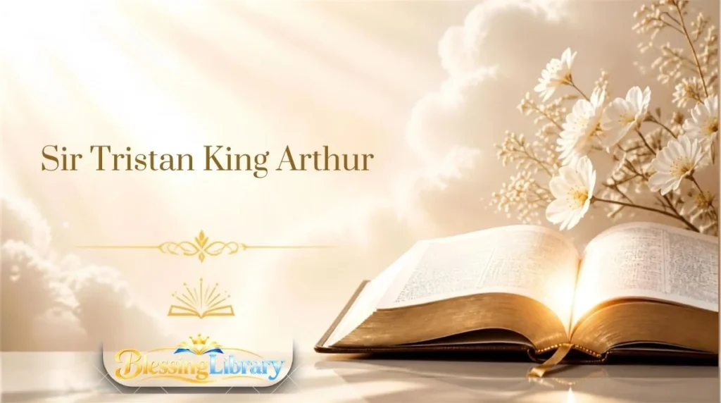 Sir Tristan King Arthur