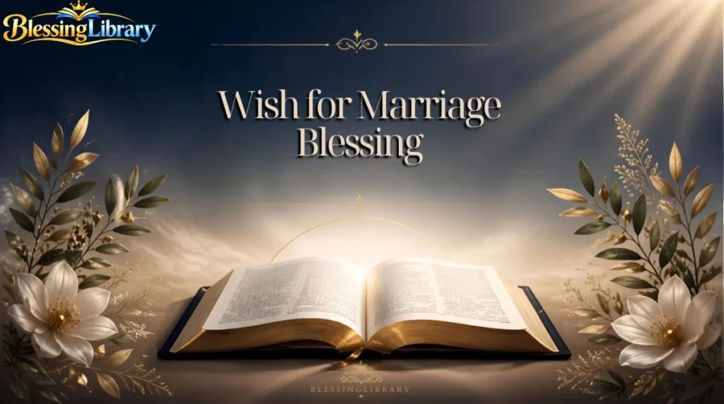 Wish for Marriage Blessing