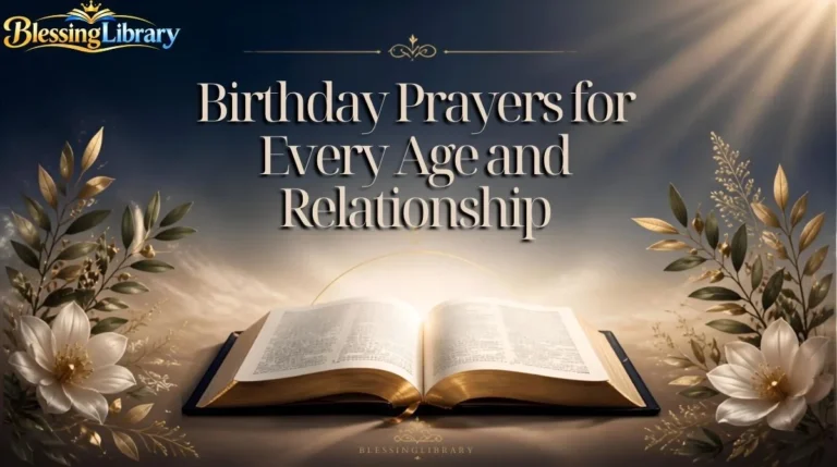 Birthday Prayers for Every Age and Relationship