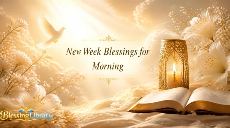 New Week Blessings for Morning