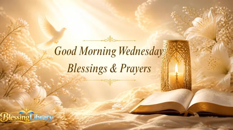 Good Morning Wednesday Blessings & Prayers