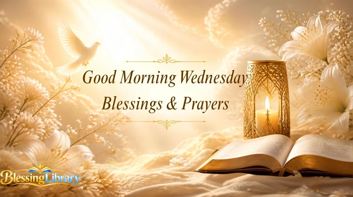 Good Morning Wednesday Blessings & Prayers