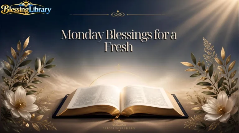 Monday Blessings for a Fresh
